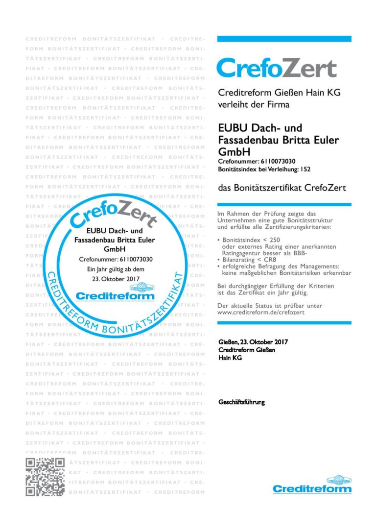 Crefozert 2017 - EUBU
