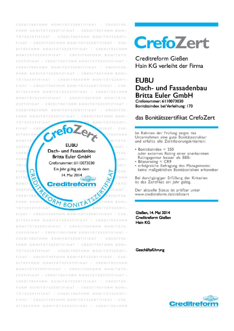 Crefozert 2014 - EUBU
