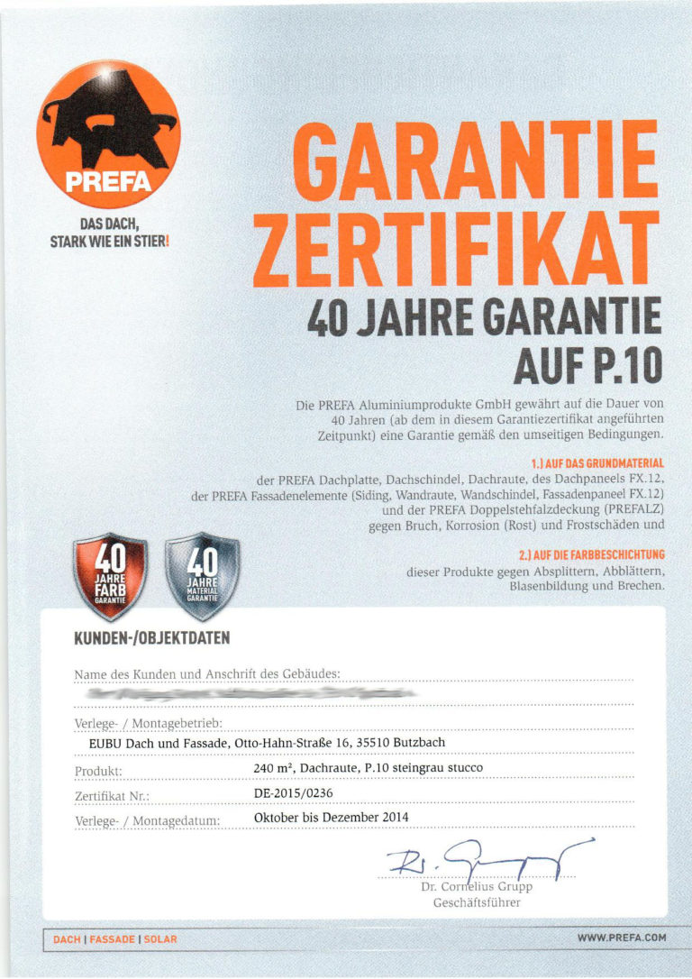 Prefagarantiezertifikat Page 1editiert1 - EUBU