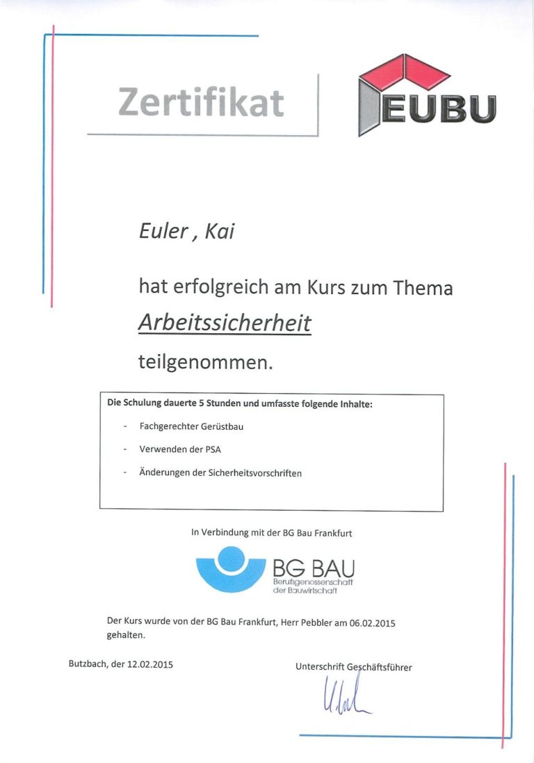 Zertifikat Bg Bau Page 001 Ke - EUBU