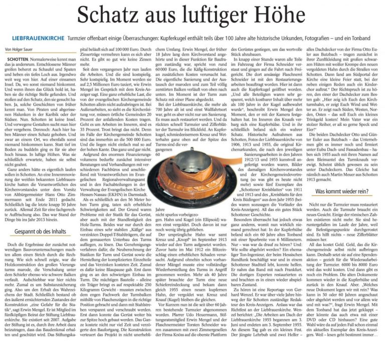 Chronik Zeitung Tonband - EUBU